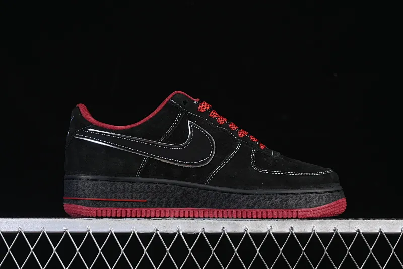 All categories Nk Air Force 1 Air Force series Nk Air Force 1 Low Air Force low-top Nike Air Force 1 '07 Low Stussy co-branded matte black Air Force 1 low-top casual sneakers SY1388-009